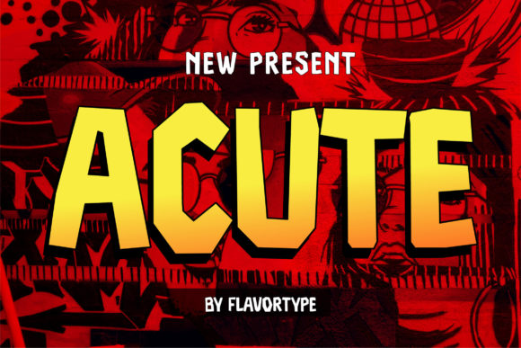 Acute Font: Bold Design for Creative Projects