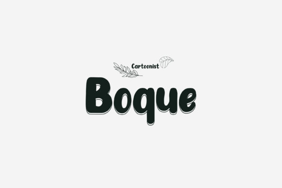 Boque: The Fun Display Font That Elevates Your Design