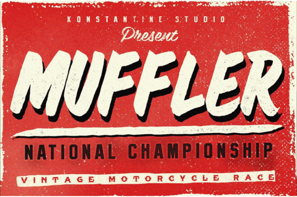 Exploring the Muffler Display Font: A Cool and Urban Style for Modern Design