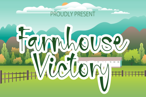Farmhouse Victory: Elevating Design with Cool, Casual Typography
