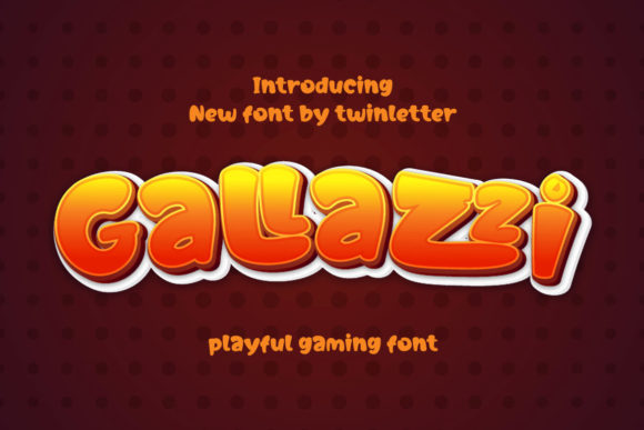 Gallazzi: The Playful Display Font for Authentic Branding