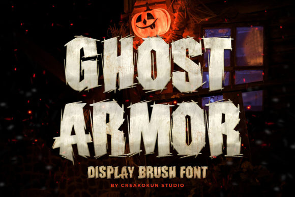 Ghost Armor: A Bold Typeface for High-Impact Design