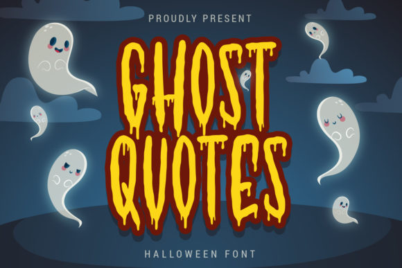 Ghost Quotes: The Spooky Display Font for Creepy Creations