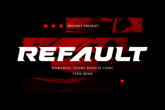 Refault: The Bold Display Font That Demands Attention
