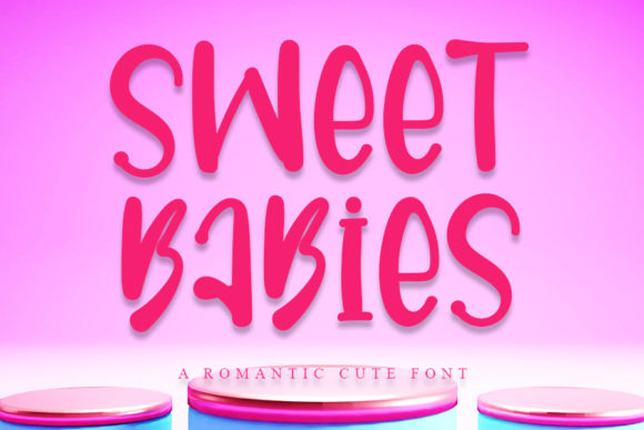 Sweet Babies: A Timeless Display Font for Creative Projects