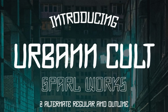Urbann Cult: The Bold Display Font for Modern Branding