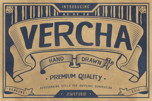Vercha: Elevating Design with Bold, Vintage Charm