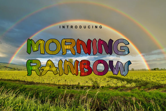 Why Morning Rainbow Is the Ultimate Display Font for Playful and Vibrant Designs